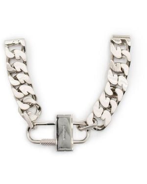 Givenchy G Chain Lock Small Bracelet - Metallic