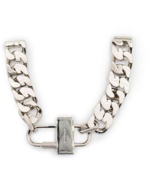 Givenchy G Chain Lock Small Bracelet, 100% Brass - Metallic