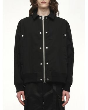 Sacai Rip Stop Blouson - Black