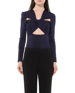 Givenchy 'Long Sleeve Shirt, /Blk, Size: Small - Blue