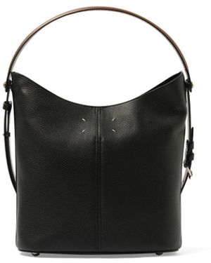 【送料&関税込】Maison Margiela Dres Sage Hobo Shoulder Bag Maison Margiela Dres Sage Hobo Shoulder Bag In Brown Leather