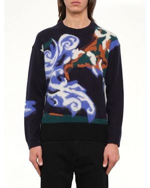 KENZO World Mohain Knit - Blue