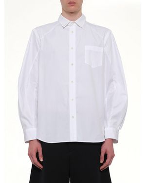 Sacai Poplin Shirt - White