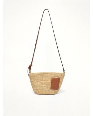 Loewe Slit Pochette Bag - White