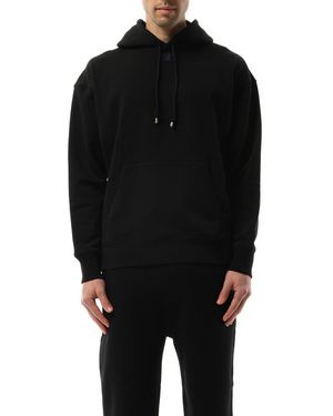 Loewe 'Small Anagram Hoodie, , 100% Cotton - Black