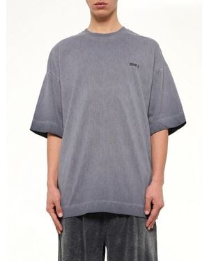 Juun.J Archive De Juun.J Pigment Dyed Semiover T-Shirt - Grey