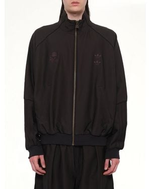 Willy Chavarria Adidas X Chavarria Twill Track Jacket - Black