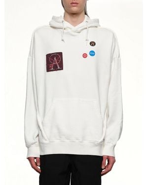 Undercover Patches Hoodie - White
