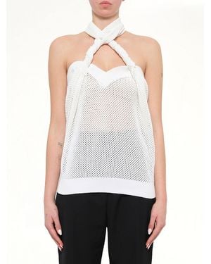 Givenchy Podium L42 Twisted Top - White