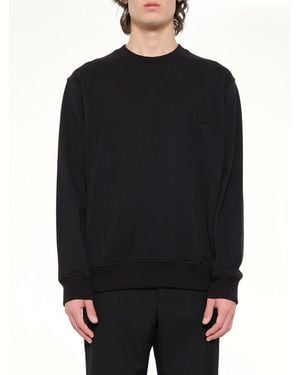WOOYOUNGMI Back Logo Sweatshirt - Black