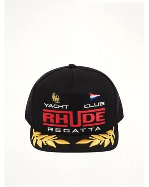 Rhude Regatta Club Hat - Black