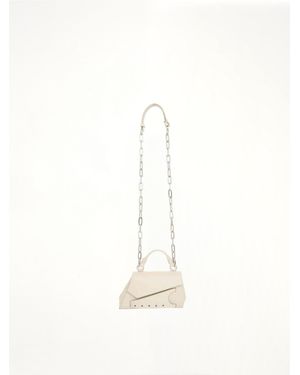 Maison Margiela Micro Snatched Asymmetric Bag - White