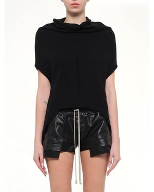 Rick Owens Cashmere Sl Shroud - Black