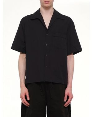 Entire studios Ss Pajyama Shirt - Black