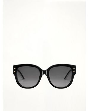 Dior Pacific B2F 10A155 Sunglasses - Black