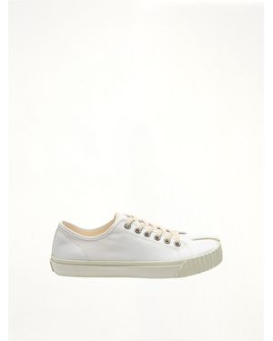 Maison Margiela Low Top Tabi Trainers - White
