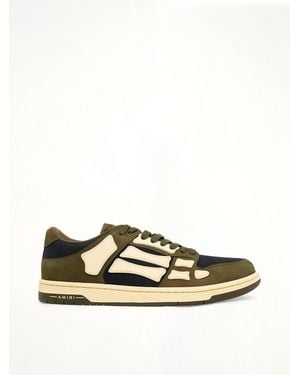 Amiri Skel Top Low Trainer - Green
