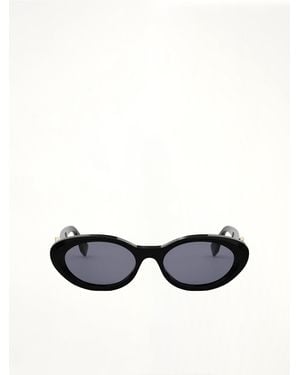 Fendi Fe40140U 5301A Acetate Sunglasses - White