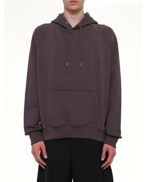 WOOYOUNGMI Wym Patch Hoodie - Purple