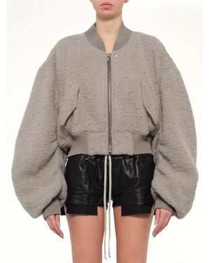 Rick Owens Secchia Cropped Flight - Gray