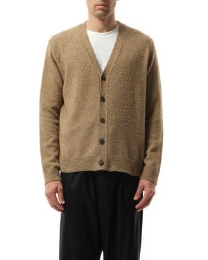 Maison Margiela Wool Cardigan, 100% Cotton, Size: Small - Natural