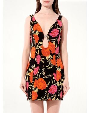 Balenciaga Oeillet Dress - Red