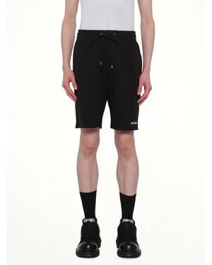 we11done Basic Logo Shorts - Black