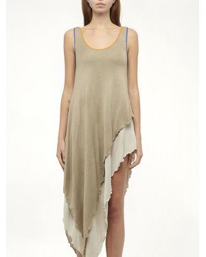 Loewe Tank Top Knit Dress - Natural