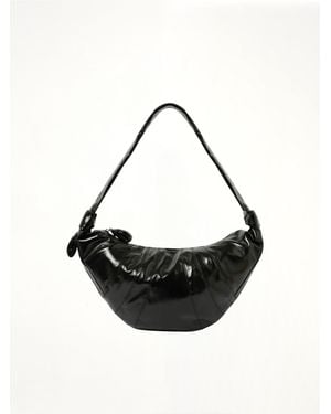Lemaire Large Croissant Bag - Black