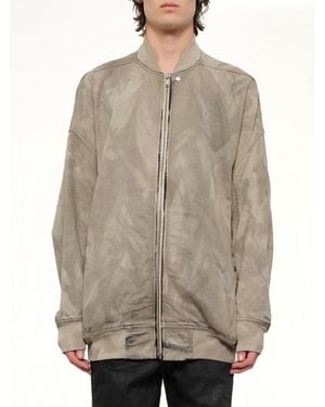 Rick Owens Jumbo Flight Jacket - Natural