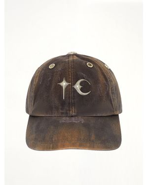 THUG CLUB Tc Two Tone Washed Cap - Brown