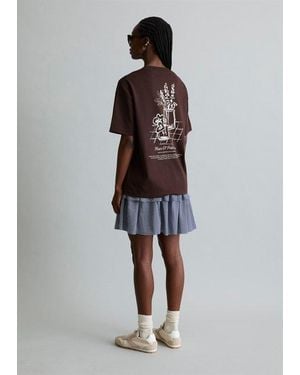 Marc O' Polo Camiseta Con Logotipo Relajada - Multicolor