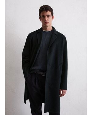 Marc O' Polo Abrigo De Lana Dfb Travel Collection - Negro