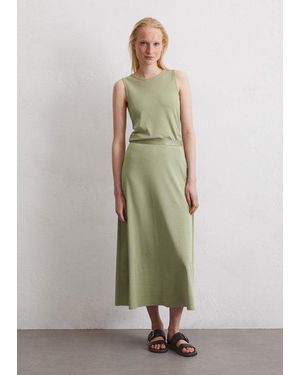 Marc O' Polo Falda De Punto De Línea A - Verde