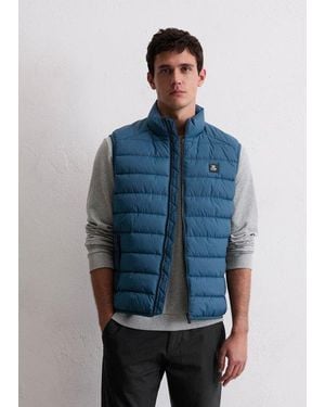 Marc O' Polo Chaleco Acolchado Regular - Azul