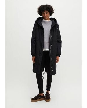 Marc O' Polo Parka Técnica De Corte Regular - Negro