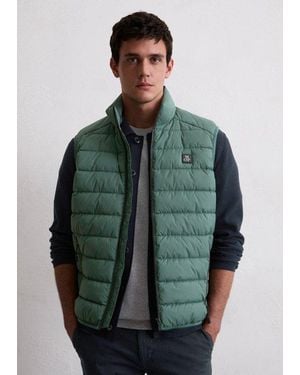 Marc O' Polo Chaleco Acolchado Regular - Verde