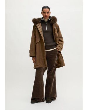 Marc O' Polo Relaxed Twill-Outdoorjas - Naturel