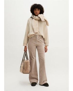 Marc O' Polo Pantalones De Pana De Corte Acampanado - Neutro