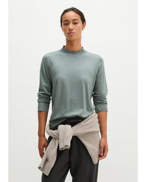 Marc O' Polo Lujosa Manga Larga Relajada - Gris