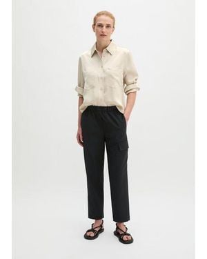 Marc O' Polo Pantalón Cargo Regular - Blanco