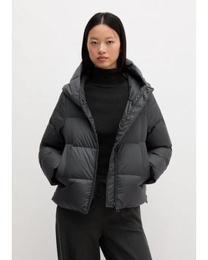 Marc O' Polo Chaqueta De Plumón Acolchada Con Capucha, Corte Regular - Negro