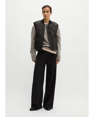 Marc O' Polo Gilet Trapuntato Mop X Function - Nero