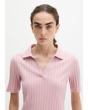 Marc O' Polo Polo A Punta Slim - Rosa