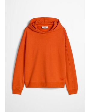 Marc O' Polo Sudadera Con Capucha De Corte Regular - Naranja