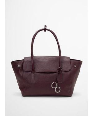 Marc O' Polo Bolso De Compras Modelo Gaby Grande - Morado