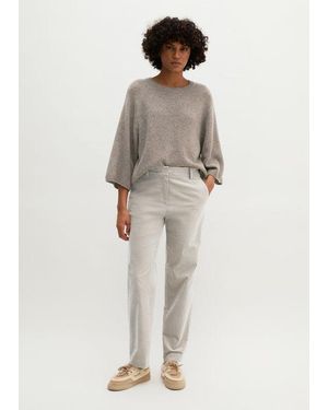 Marc O' Polo Pantalón Cónico De Terciopelo - Neutro