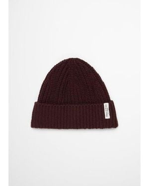 Marc O' Polo Gebreide Muts - Rood