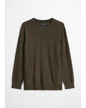 Marc O' Polo Jersey Bouclé De Corte Regular - Verde