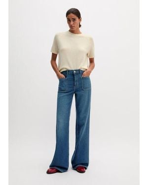 Marc O' Polo Vaqueros Modelo Louna Acampanados - Azul